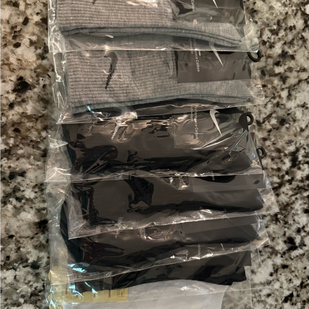 Nike Women's Socks Pack - Gray and Black